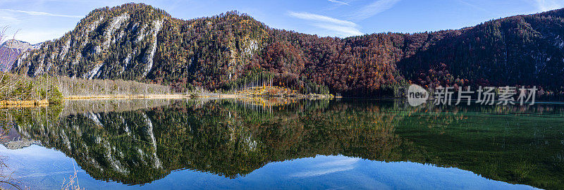 Almsee Grünau im Almtal Salzkammergut